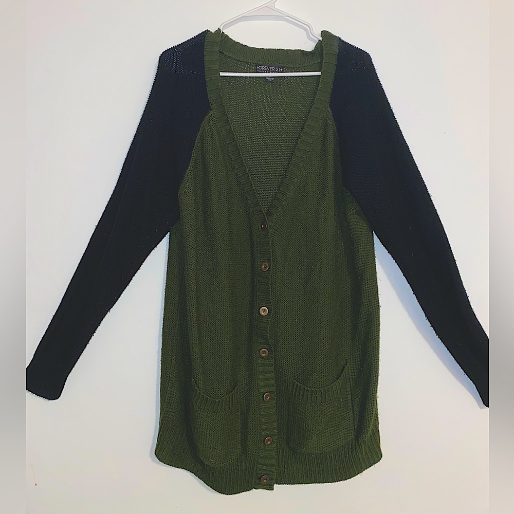 3X Forever 21 Button Up Cardigan